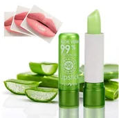 Balsamy do ust - Pomadka nawilżająca 99% Aloe Vera samoutleniająca - miniaturka - grafika 1