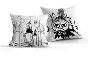 Kołdry i poduszki dla dzieci - Muminki Mała Mi poduszka dekoracyjna 40X40 cm - miniaturka - grafika 1