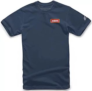 Koszulki męskie - Alpinestars Męski T-Shirt Manifest morski S - grafika 1