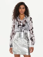 Koszule damskie - Guess Koszula W4YH65 WDW82 Kolorowy Regular Fit - miniaturka - grafika 1