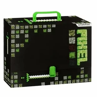 Teczka z rączką A4 Pixel - STARPAK - Teczki i skoroszyty - miniaturka - grafika 1