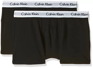 Spodenki damskie - Calvin Klein 2 szt. bagażnik Bokserki (szorty) Chłopcy, czarny, 10-12 lat - grafika 1