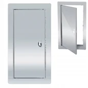 Akcesoria do wentylacji i klimatyzacji - DRZWICZKI REWIZYJNE METALOWE ZATRZASK 15x30cm - miniaturka - grafika 1