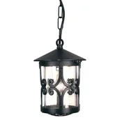 Lampy ogrodowe - Elstead Lighting Hereford Porch chain lantern BL13B BLACK Lampa sufitowa ogrodowa IP23 stylowa BL13B BLACK) - miniaturka - grafika 1