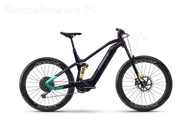 Rowery elektryczne - Haibike Nduro 8 Freeride 2023 GLOSS_NAVY_PINK_AQUA_TITAN 27,5 cala, 29 cali - miniaturka - grafika 1