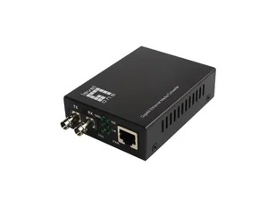 LevelOne GVT-2003 konwerter sieciowy 1000 Mbit/s 1310 nm Pojedynczy Czarny - Pozostałe akcesoria sieciowe - miniaturka - grafika 1
