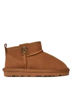 Buty dla dziewczynek - Patrizia Pepe Śniegowce PPJ793.24 M Brązowy - miniaturka - grafika 1