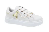 Buty dla dziewczynek - Patrizia Pepe Dziewczęce Pj261.02 sneakersy, Off White, 39 EU - miniaturka - grafika 1