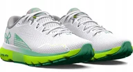 Buty sportowe damskie - Under Armour Buty Damskie sportowe biało-zielone Hovr Infinite 5 38 Eu - miniaturka - grafika 1