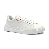 Moda i Uroda OUTLET - HUGO Skórzane sneakersy Blake_Tenn_ltW_N - miniaturka - grafika 1