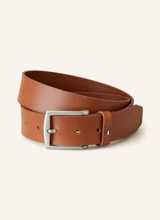 Tommy Hilfiger Pasek Skórzany Denton braun - Paski - miniaturka - grafika 1