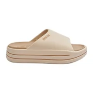Klapki i japonki damskie - Klapki Damskie Na Platformie Big Star NN274A034 Beżowe beżowy - miniaturka - grafika 1