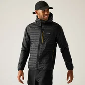 Kurtki i kamizelki sportowe męskie - Regatta Kurtka męska przejściowa Rowak Czarny, Rozmiar: 3XL - miniaturka - grafika 1