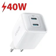 Ładowarki do telefonów - Anker PowerPort III 40W 2xUSB-C - miniaturka - grafika 1