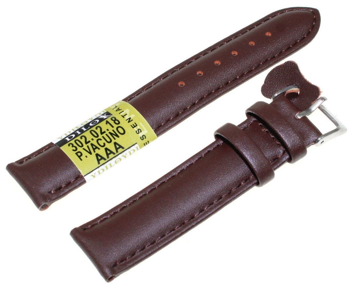 Skórzany pasek do zegarka 18 mm Diloy 302.18.2