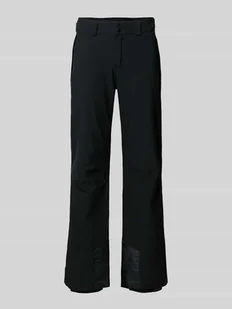 Spodnie materiałowe o rozkloszowanym kroju z kieszeniami zapinanymi na zamek błyskawiczny model ‘KUMPULA’ - Kurtki męskie - miniaturka - grafika 1