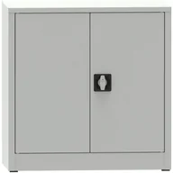 Pozostałe wyposażenie warsztatu - PARTNER B2B Warsztatowa szafa półkowa na narzędzia KOVONA JUMBO, 1 półka, spawana, 800 x 600 x 800 mm, szara 178634 - miniaturka - grafika 1