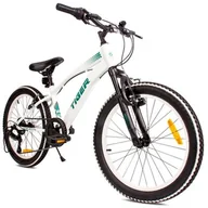 Rowery - Rower dziecięcy SUN BABY Tiger Bike 20 cali dla chłopca Biało-zielony - miniaturka - grafika 1