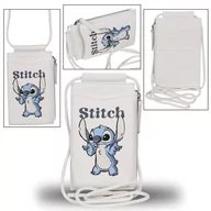 Torebki damskie - Disney Stitch Saszetka na szyję, podróżna, torebka na telefon i portfel 17x2x10 cm - miniaturka - grafika 1