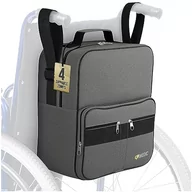 Torebki damskie - iMedic Torba na wózek inwalidzki Deluxe, plecak na wózek inwalidzki, torby na oparcie krzesła, elektryczne akcesoria do wózków inwalidzkich, przechowywanie wózków inwalidzkich, torby i kosze na - miniaturka - grafika 1