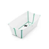 Wanienki dla dzieci - Stokke Wanienka FLEXI BATH WHITE AQUA - miniaturka - grafika 1