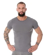 Koszulki męskie - Brubeck Koszulka termoaktywna męska Merino L COMFORT WOOL - miniaturka - grafika 1