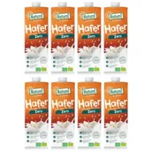 Napoje roślinne - Natumi Napój owsiany Zero bezglutenowy zestaw 8 x 1 l Bio - miniaturka - grafika 1