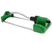 Węże ogrodowe i zraszacze - Solidny Zielony Zraszacz Ogrodowy Wahadłowy 17DYSZ - miniaturka - grafika 1