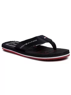 Tommy Hilfiger Japonki Massage Footbed Th Beach Sandal FM0FM02695 Granatowy - Klapki i japonki męskie - miniaturka - grafika 1