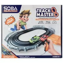 Tor samochodowy na kabel z akcesoriami. Mega Creative - Tory, garaże, parkingi - miniaturka - grafika 1