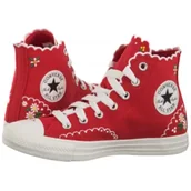 Trampki damskie - Trampki CTAS Hi Red/Green/White A13518C (CO792-a) Converse - miniaturka - grafika 1