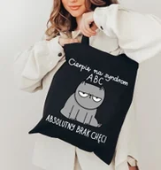 Torby i wózki na zakupy - EKO TORBA ze śmiesznym nadrukiem - miniaturka - grafika 1