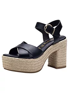 Tamaris Sandały damskie 1-1-28020-20, czarny matowy, 40 EU, czarny mat, 40 EU - Sandały damskie - miniaturka - grafika 1