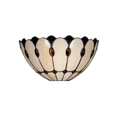 Lampy ścienne - Kinkiet witrażowy TIFFANY 1X40W E14 228 PREZENT - miniaturka - grafika 1