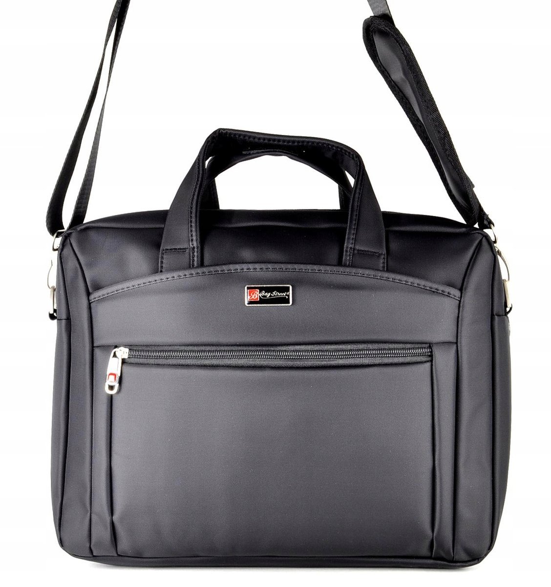 CZARNA Torba na ramię LAPTOPA 15,6 15 C Komputer NESESER Aktówka A4 TECZKA