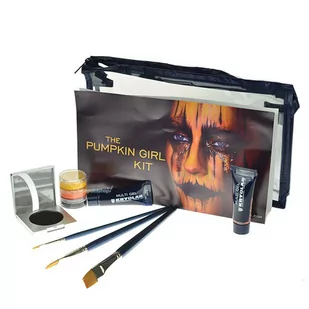 Kryolan Pumpkin Girl Halloween Set, zestaw do charakteryzacji - Charakteryzacja - miniaturka - grafika 1