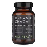 Zioła - Organic KIKI Health Chaga Extract 60 Kapsułek wegetariańskich - miniaturka - grafika 1