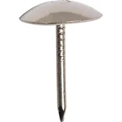 Gwoździe - Pinezki tapicerskie nikiel 9mm 55szt - miniaturka - grafika 1