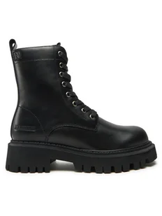 Napapijri Trapery Liorn NP0A4IKF Czarny - Botki damskie - miniaturka - grafika 1