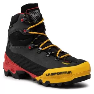 Buty trekkingowe damskie - Trekkingi La Sportiva - Aequilibrium Lt Gtx GORE-TEX 21Y999100 Black/Yellow - grafika 1