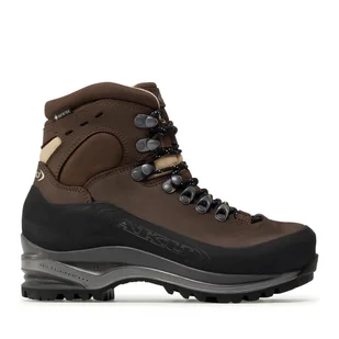 Trekkingi Aku Superalp Nbk Gtx GORE-TEX 592 Brązowy - Buty trekkingowe męskie - miniaturka - grafika 1