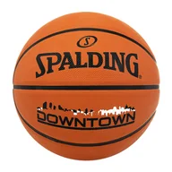 Koszykówka - Piłka SPALDING DOWNTOWN 84363Z – Pomarańczowy - miniaturka - grafika 1