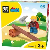 Klocki - ICOM Klocki Blocki MUBI Figurka Drwal - miniaturka - grafika 1