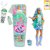 Lalki dla dziewczynek - BARBIE LALKA PREZENT DLA DZIEWCZYNKI Zielona herbata pachnąca lalka green LALKA BARBIE POP REVEAL BUBBLE TEA + EBOOK - miniaturka - grafika 1