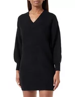 Swetry damskie - Replay Damski sweter oversize, 098 BLACK, XXS - miniaturka - grafika 1