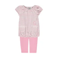 Legginsy - Dziewczęcy komplet tunika + legginsy, szary, rozmiar 68 - miniaturka - grafika 1