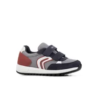Sneakersy damskie - Dziecięce Sneakersy GEOX J ALBEN BOY J159EA-01420-C1297K – Szary - miniaturka - grafika 1