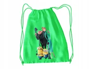 Torby szkolne - WOREK DO SZKOŁY WF/BUTY MINIONKI + IMIĘ - miniaturka - grafika 1