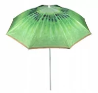 Parasole ogrodowe - Parasol ogrodowy plażowy POLY 180cm wzór kiwi - miniaturka - grafika 1