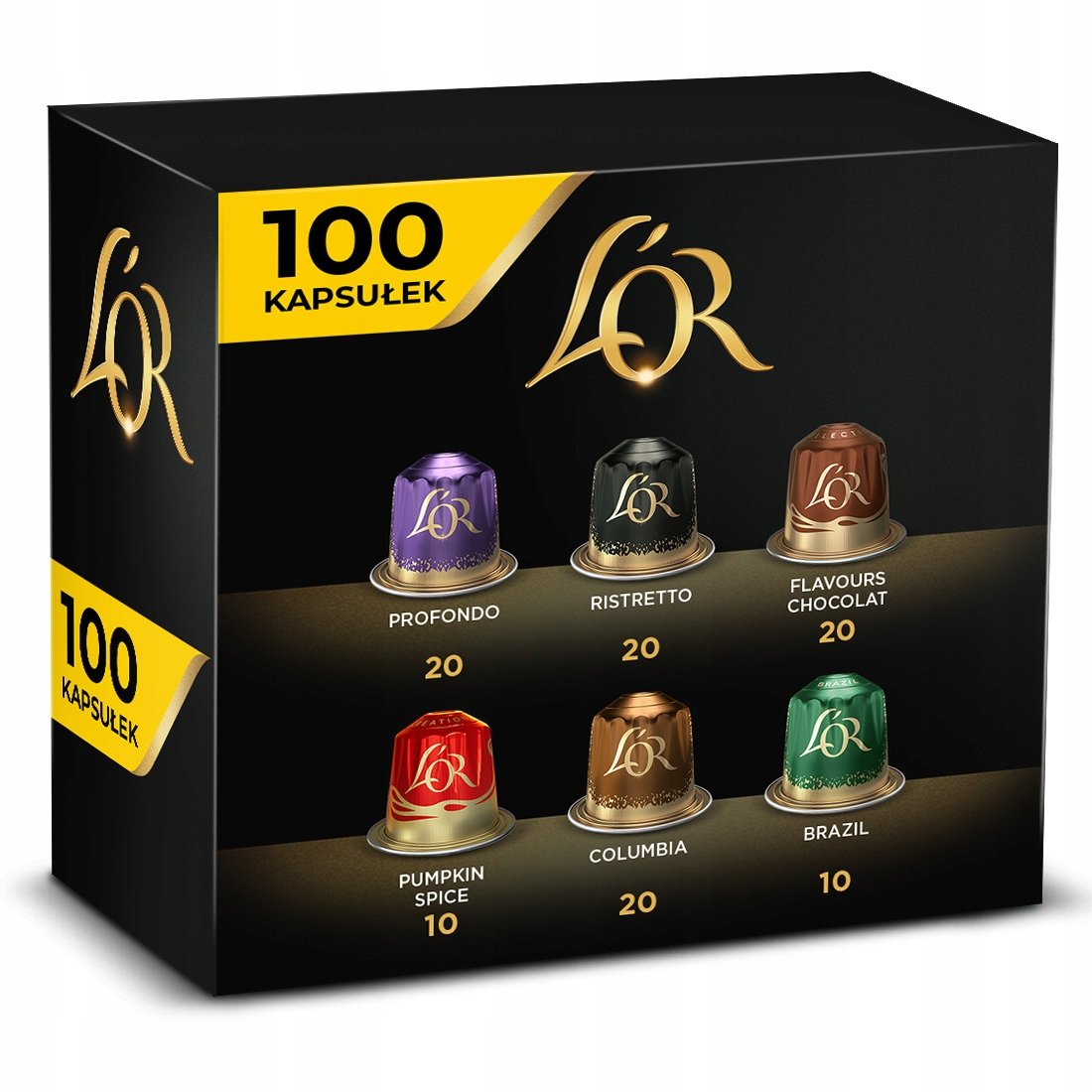 Kapsułki L'or do Nespresso(r)* zestaw mix z Pumpkin Spice 100 szt.
